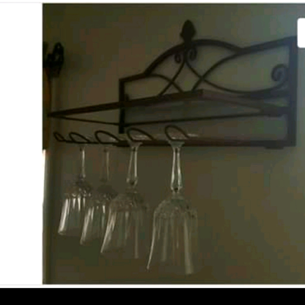 Southern Living wine shelf